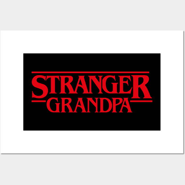 Stranger Grandpa Wall Art by Olipop